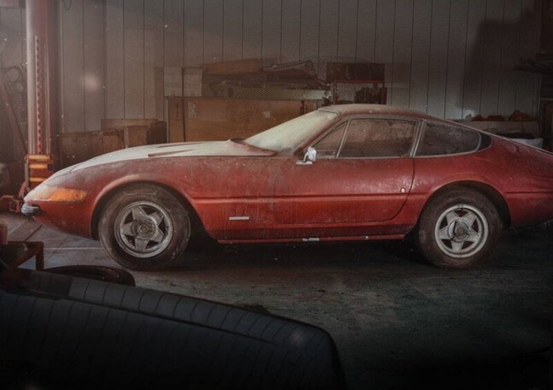 Ferrari 365 GTB/4, ritrovata in Giappone la &#039;Daytona&#039; di Carlo Ferruzzi 