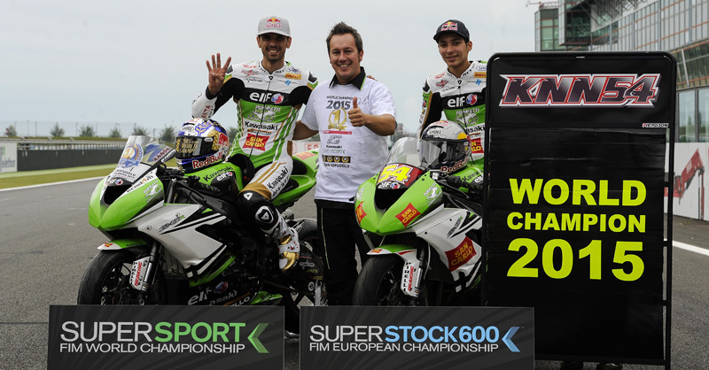 SS 2015 Magny Cours. Sofuoglu &egrave; campione mondiale della Supersport