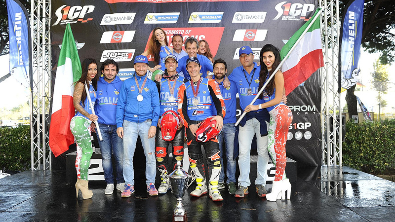 Supermoto delle Nazioni 2015. L&#039;Italia conquista l&#039;argento