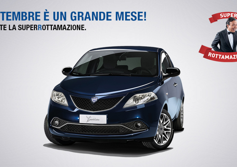 Lancia Ypsilon in offerta a 8750 euro