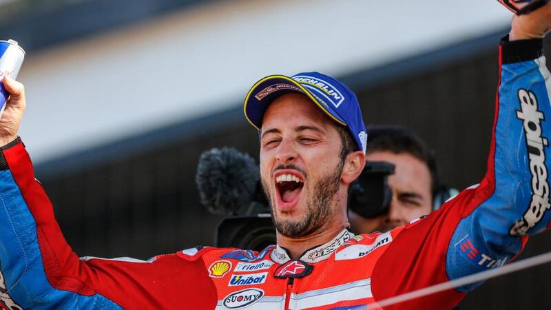 Dovizioso: &ldquo;Che gusto arrivare qui primo in classifica&rdquo;