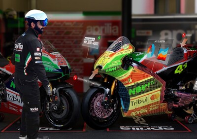 MotoGP. Nel box Aprilia con la realtà aumentata