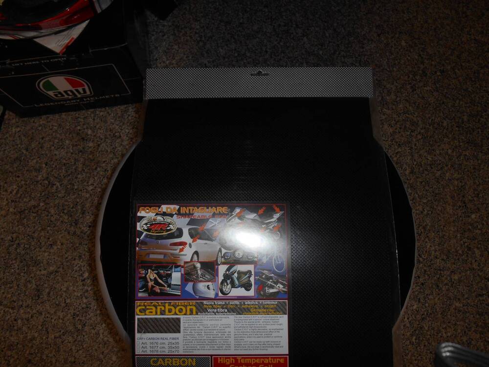 FOGLI AUTOADESIVI Quattroerre CARBONIO