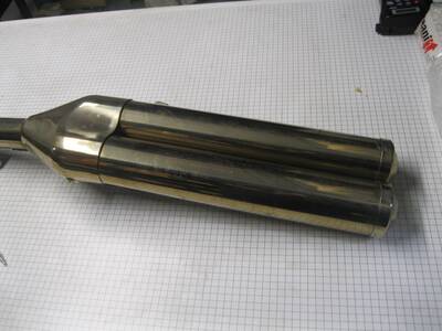 SILENZIATORE SX. Kawasaki Z 1000