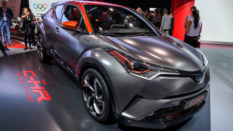 Toyota C-HR Hy-Power Concept al Salone di Francoforte 2017 [Video]