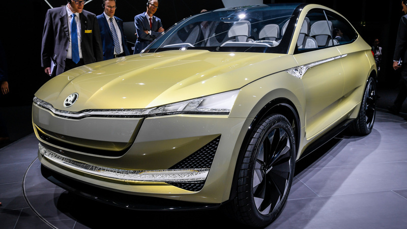 Skoda Vision E Concept al Salone di Francoforte 2017 [Video]