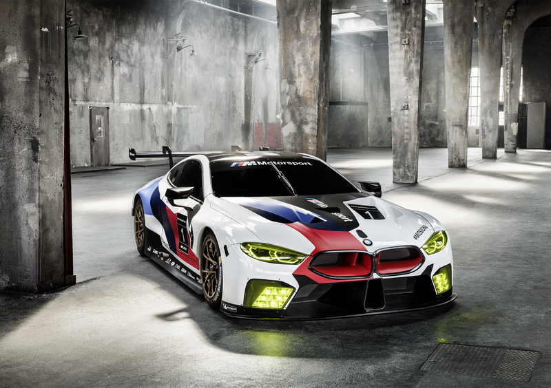 BMW M8 GTE, l&#039;arma per Le Mans al Salone di Francoforte 2017