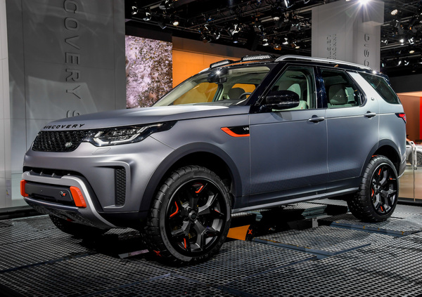 Land Rover Discovery SVX al Salone di Francoforte 2017