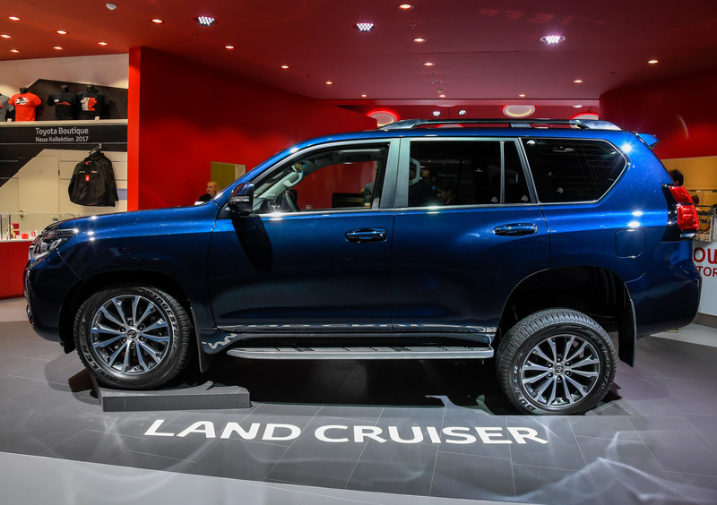 Toyota Land Cruiser restyling al Salone di Francoforte 2017