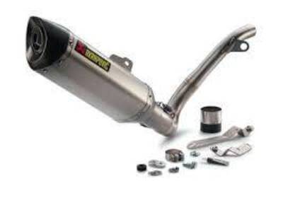 silenziatore ktm duke Akrapovic