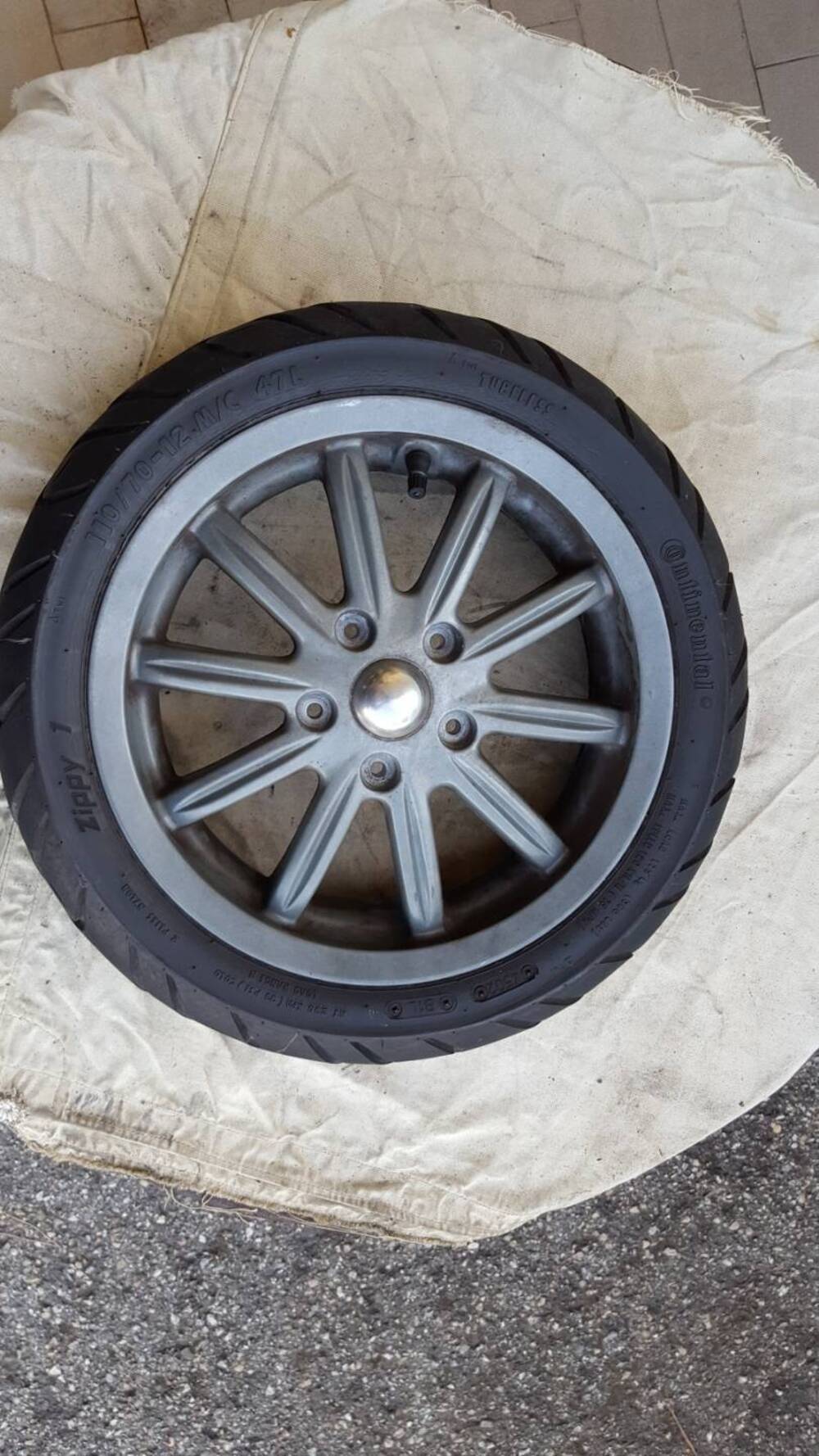 Ruota Ant Sx Piaggio