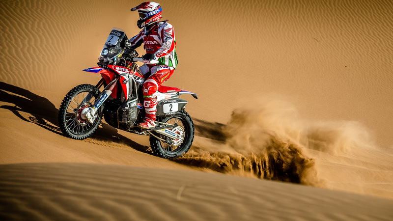 Mondiale Rally Raid Marocco: Gon&ccedil;alves (Honda) e Bis di Sainz (Peugeot) 