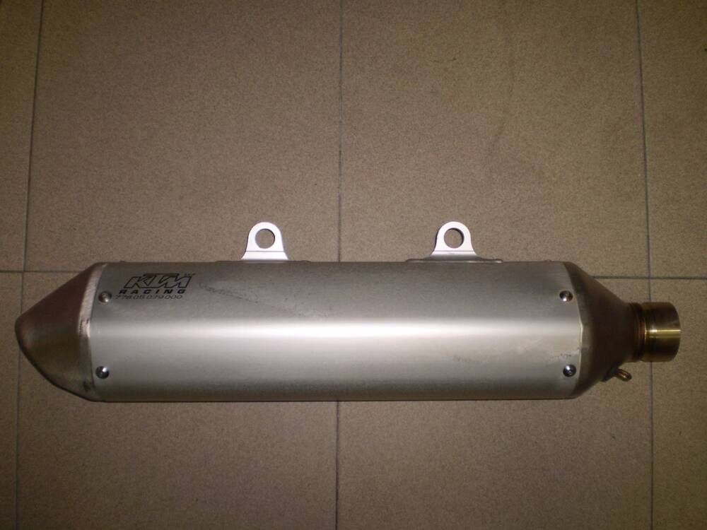 silenziatore ktm sx-f