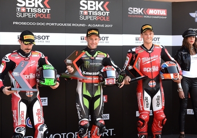 SBK 2017. Rea si aggiudica la Superpole di Portimão