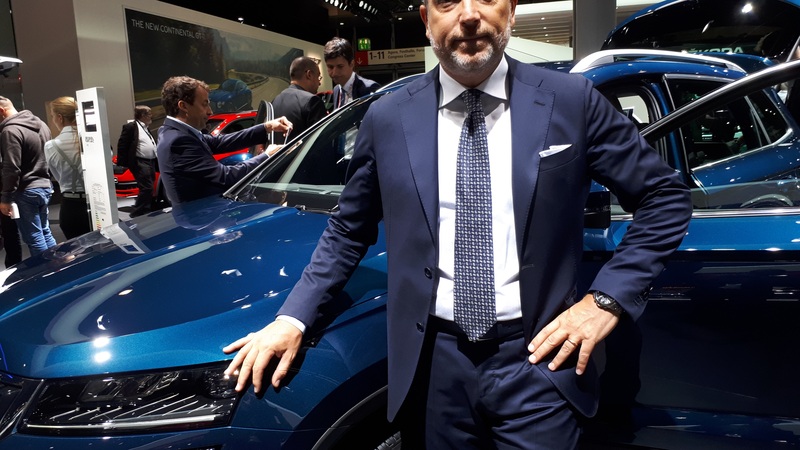 Salone di Francoforte 2017, Cimmino, Skoda: &laquo;Kodiaq, la domanda supera l&#039;offerta&raquo;