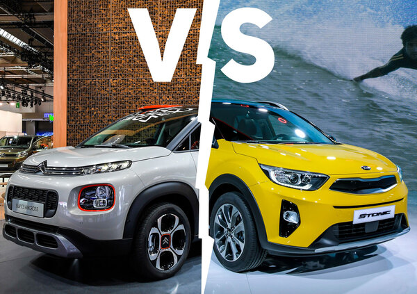 Kia Stonic vs. Citroen C3 Aircross | Sfida crossover [Video]