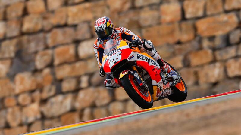 MotoGP 2017. Pedrosa &egrave; il pi&ugrave; veloce nelle FP2 ad Aragon