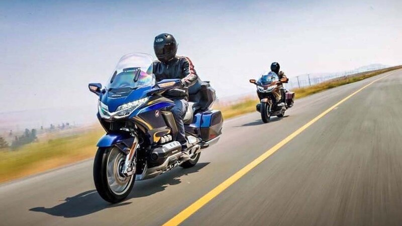 Nuove Honda Gold Wing e F6B 2018. Prime foto