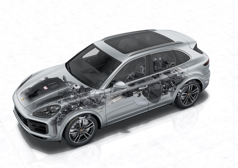 Porsche Cayenne, 3^ generazione: tecnologia nuova sotto il vestito, Parte 1 - Elettronica