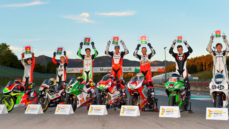 CIV. Pirro, Roccoli e Bezzecchi campioni d&rsquo;Italia 2015 