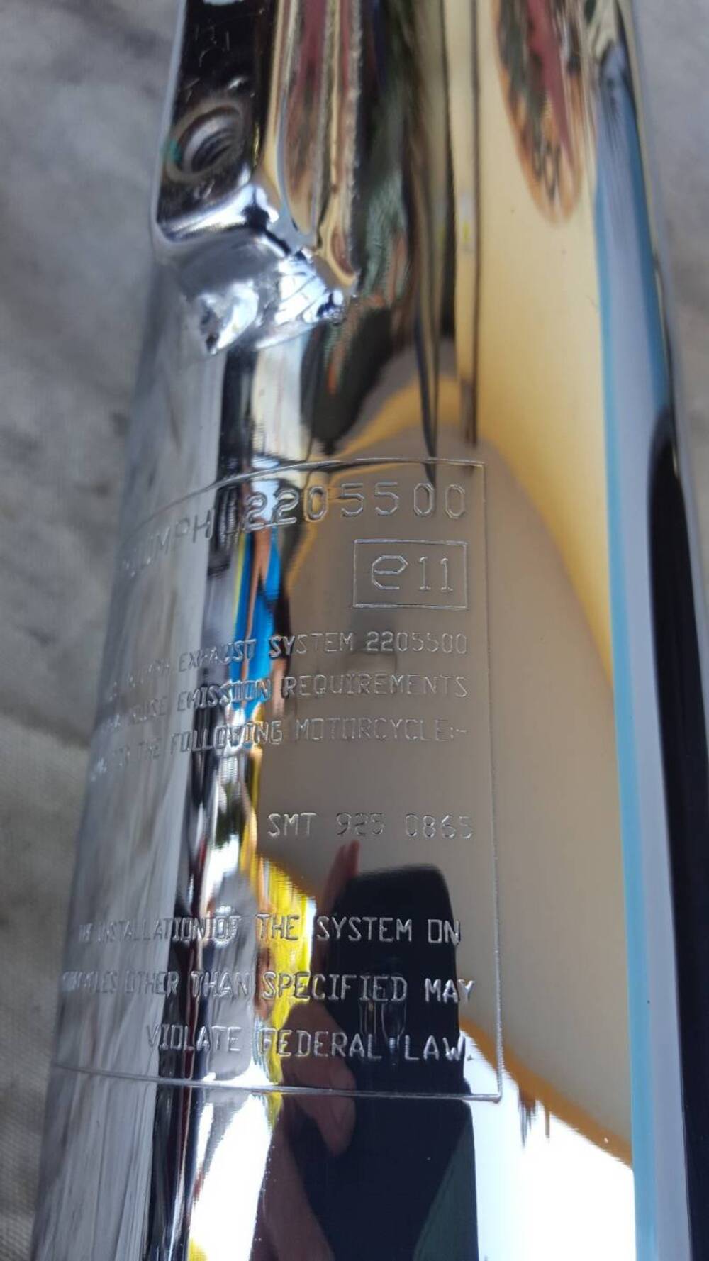 Scarico Alto Bonneville Triumph (4)