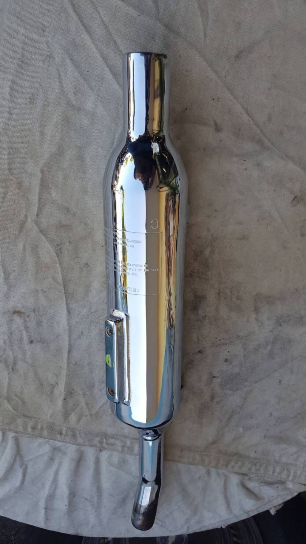 Scarico Basso Bonneville Triumph