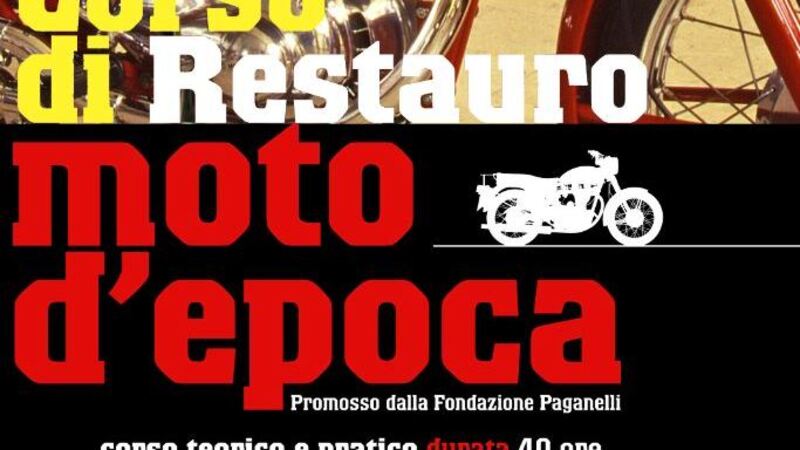 Corsi di restauro per moto storiche e veterane