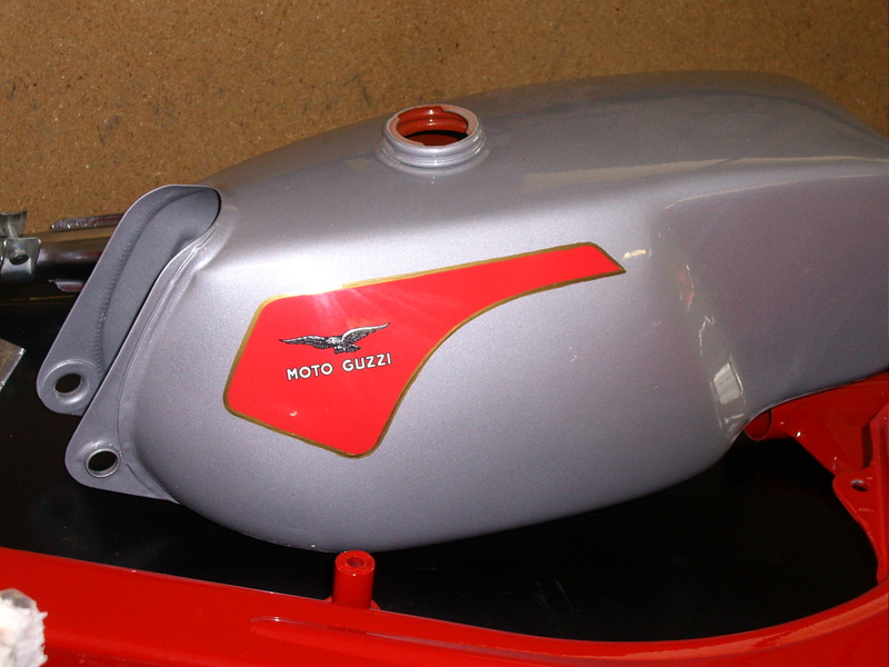 Il serbatoio dopo il restauro