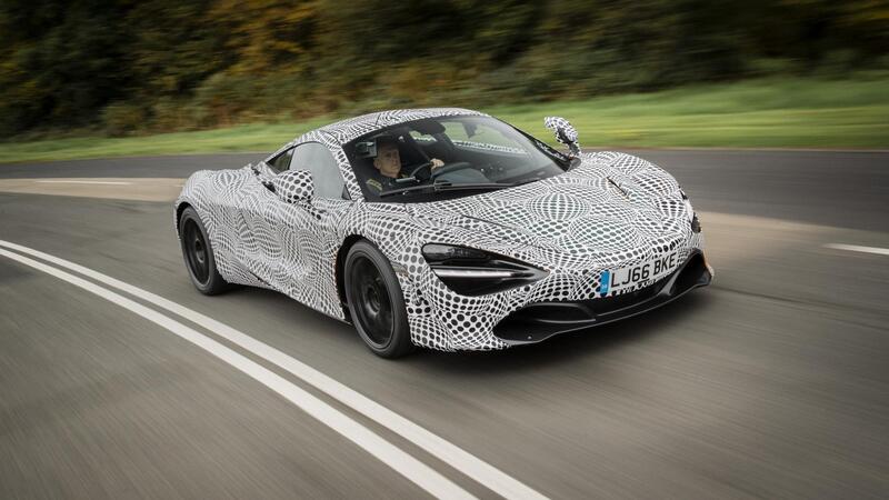 McLaren BP23, le prime immagini della nuova hypercar