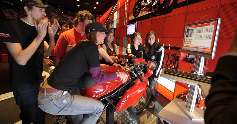 Fisica in Moto (Ducati) al Festival della Scienza