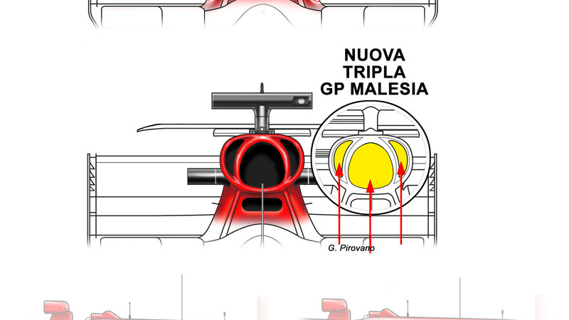 F1, GP Malesia 2017: le novit&agrave; tecniche di Ferrari e Mercedes