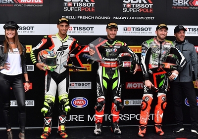 SBK 2017. Rea conquista la Superpole di Magny Cours