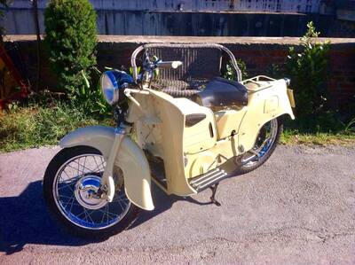 Moto Guzzi Galletto 192 cc d&#039;epoca