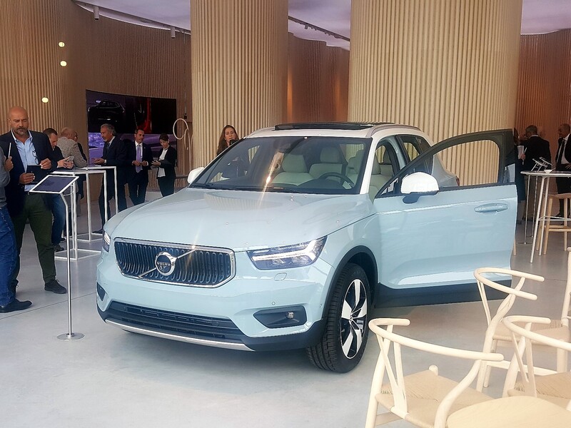 La XC40 in anteprima presso lo Studio Volvo Milano