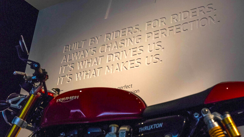 Triumph Factory Visitor Experience