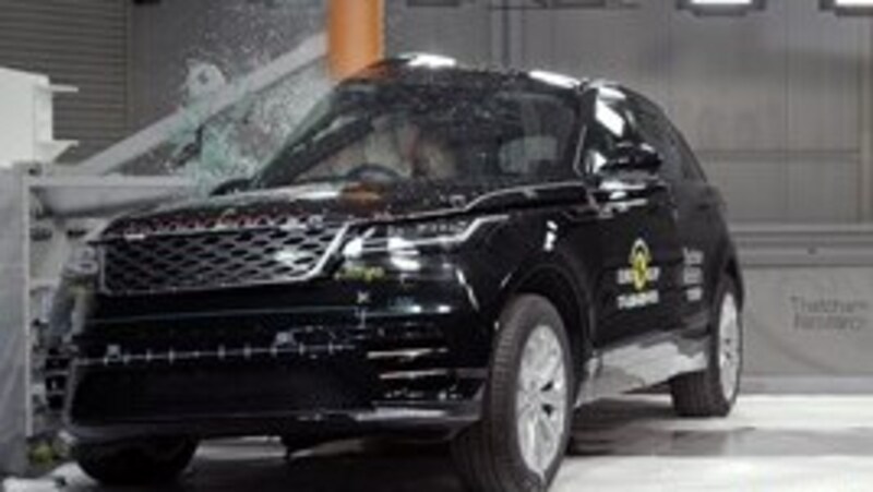 Range Rover Velar al top nei crash test NCap