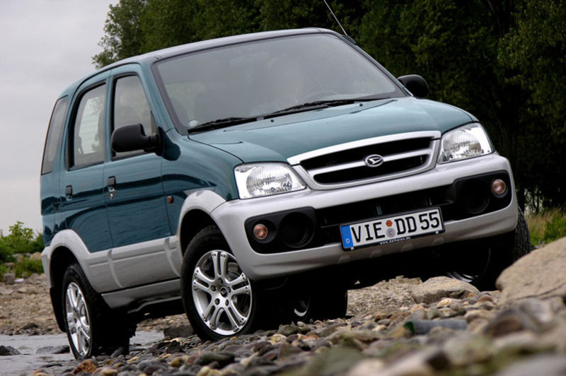 Frangivento (Deflettori D'Aria) Per Daihatsu Terios 5 Porte (1997-2006)