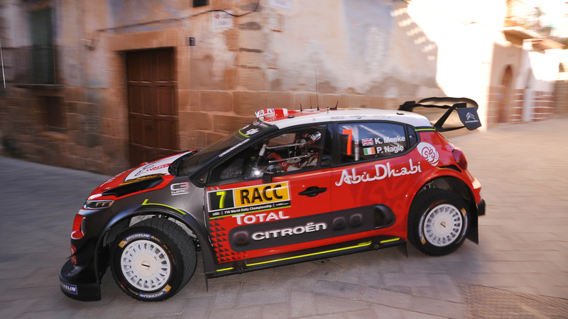 WRC17 RallyRACC. 2a Tappa: Super Meeke (Citroen)