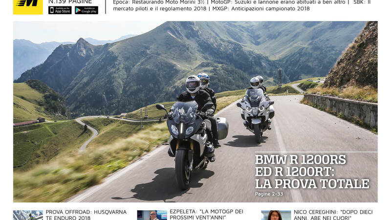 Magazine n&deg; 307, scarica e leggi il meglio di Moto.it 