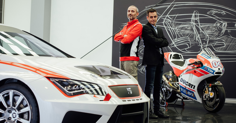 Ducati e Seat Racing: scambio di designer