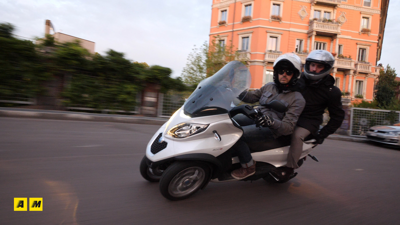 Piaggio MP3 500: tester per un giorno