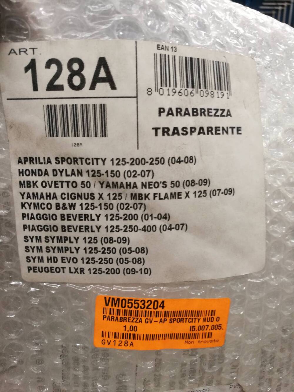 Parabrezza GIVI scooter v (2)