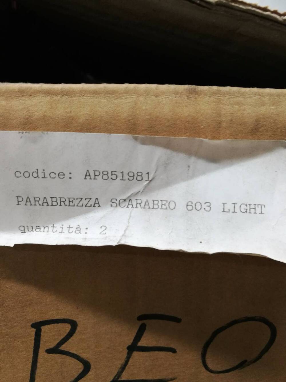 Parabrezza Scarabeo Light Aprilia (2)
