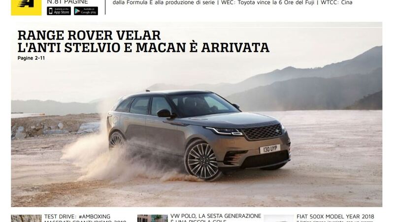 Magazine n&deg;119: scarica e leggi il meglio di Automoto.it