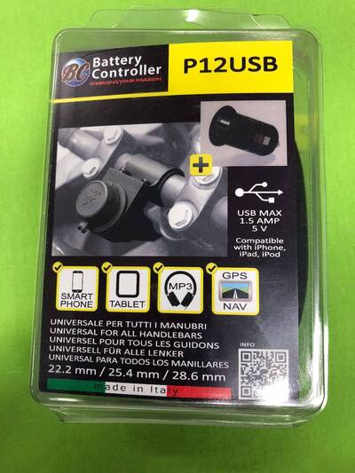Presa 12V da Manubrio BC Battery Controller