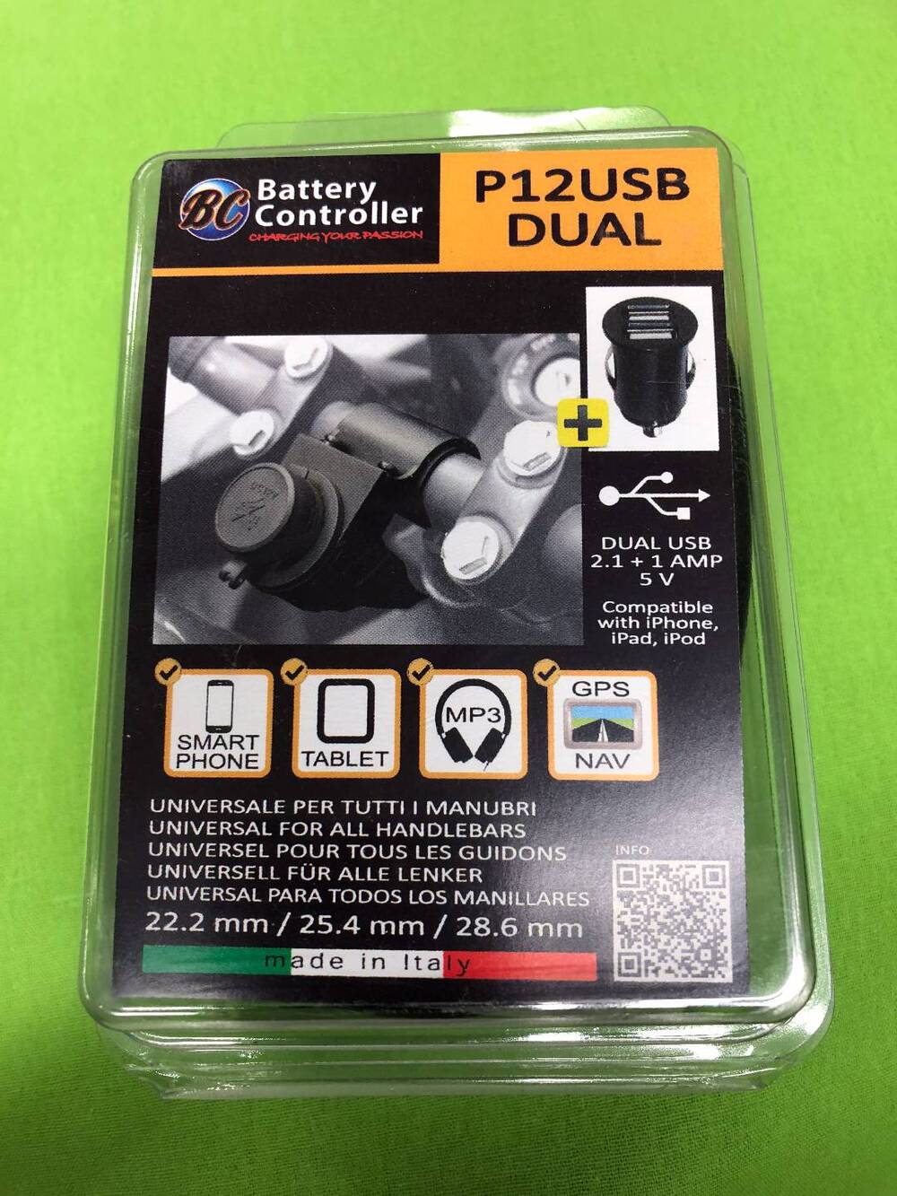 Presa 12V da Manubrio BC Battery Controller