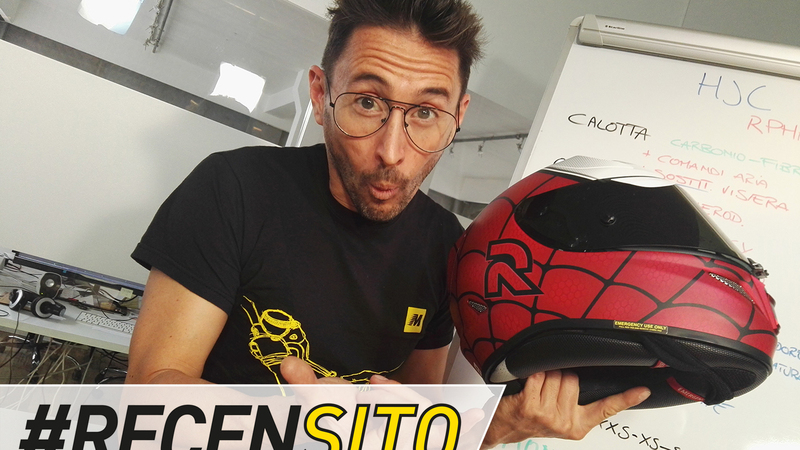 HJC Rpha 11 Spiderman. Recensione casco strada racing