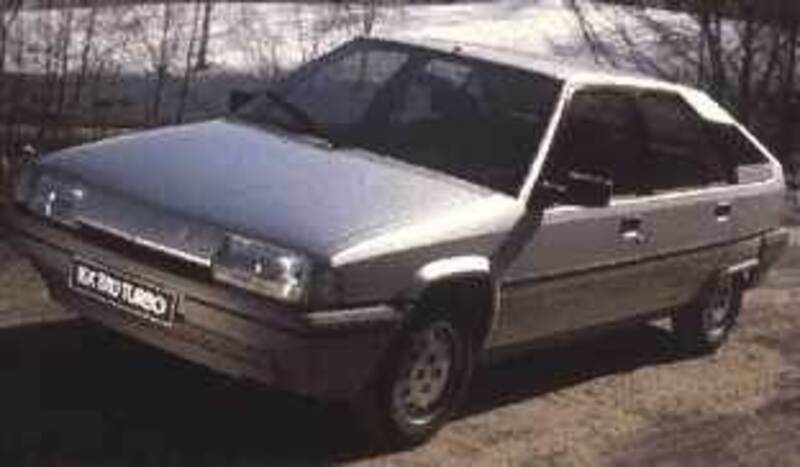 Citroen BX 17 turbodiesel TRD