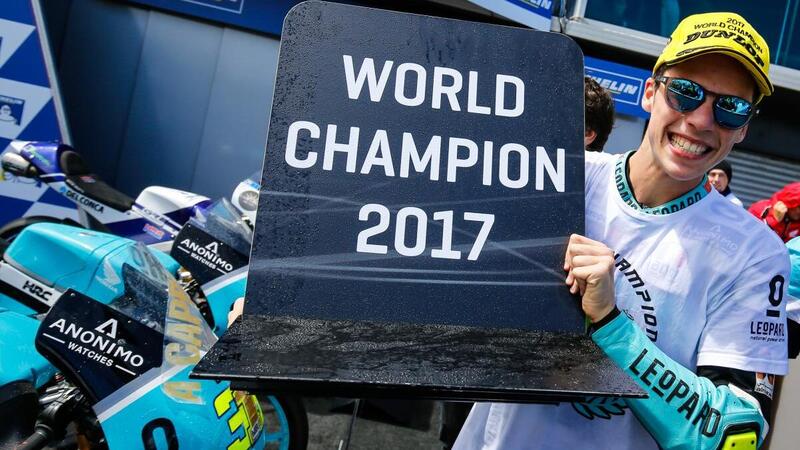 Vittoria e titolo per Mir in Moto3. Oliveira vince in Moto2