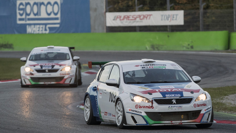 TCR Italy, Monza: Peugeot fa il pieno